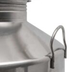 Δοχεία Inox με βιδωτό καπάκι 10lt-100lt