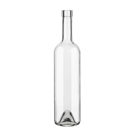 γυάλινη Φιάλη κρασιού 750ml διάφανη