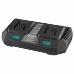Φορτιστής διπλής μπαταρίας 20V Li-Ion-2x4Ah-3A Bormann Pro BBP2005