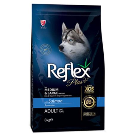 Reflex Plus Medium Large Adult Σολομός 3kg