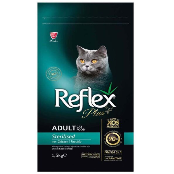 reflex sterilised ξηρά τροφή για στειρωμένες γάτες με κοτόπουλο