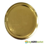 καπακι φ100 μεταλλικο χρυσο kapaki vazou metaliko