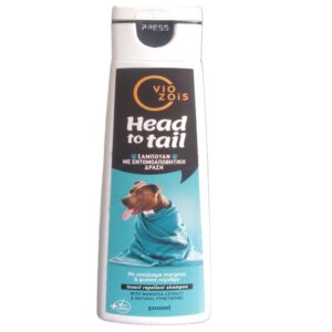 Αντιπαρασιτικό σαμπουάν για σκύλους Head to Tail 300ml