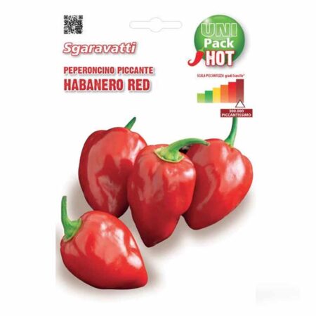 habanero red σπόροι καυτερή πιπεριά