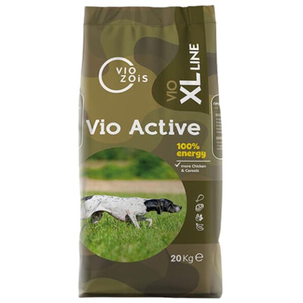 viozois vio active 20kg σκυλοτροφή με πολύ πρωτείνη