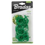 Κλιπ για δέσιμο φυτών δαχτυλίδι διπλό bradas