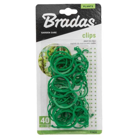 Κλιπ για δέσιμο φυτών δαχτυλίδι διπλό bradas