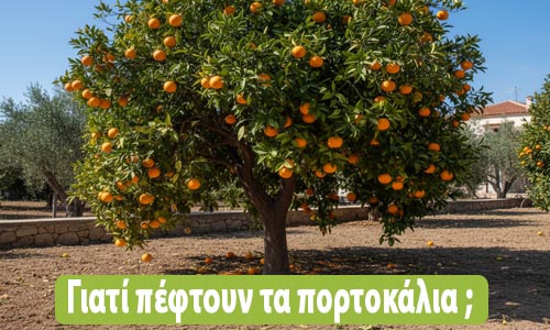 γιατί πέφτουν τα πορτοκάλια