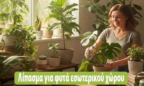 λίπασμα για φυτά εσωτερικού χώρου