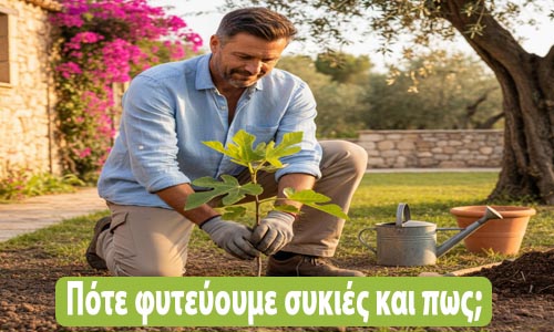 πότε φυτεύουμε συκιά και πως