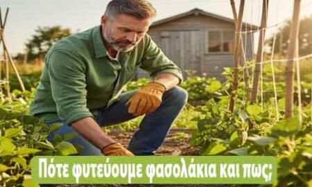πότε φυτεύουμε φασολάκια και πως