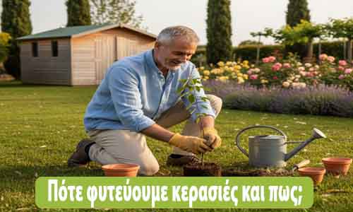 πότε φυτεύω κερασιά