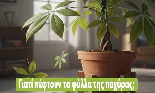 γιατί πέφτουν τα φύλλα της παχύρας